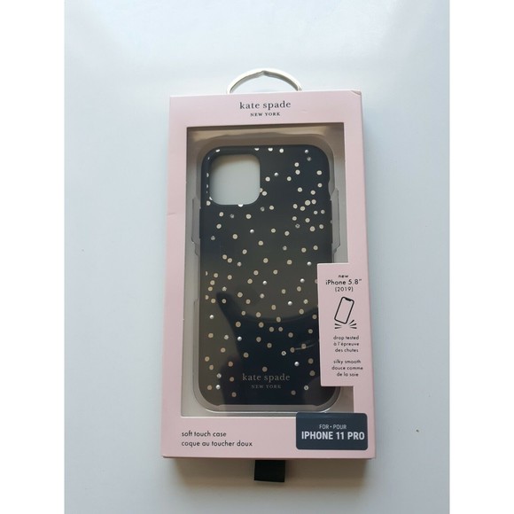 Kate Spade new york Protective Hard Shell Case for iPhone 11 Pro Disco Dot - Picture 1 of 7